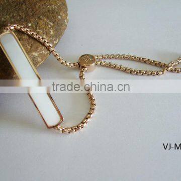 2015 New Arrival Fashion Beautiful Ladies Bracelet, Gold Bracelet, PVD Plating Bracelet Manufacture