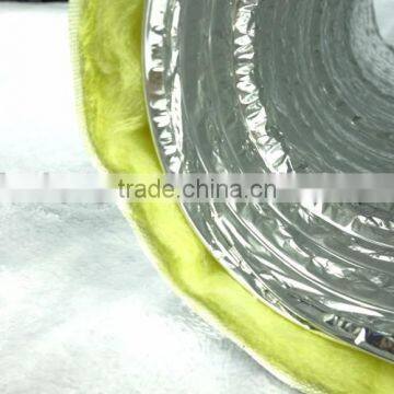 Double Layer Polyester Fiberglass Aluminum Flexible Air Duct for HVAC Systems photo-3