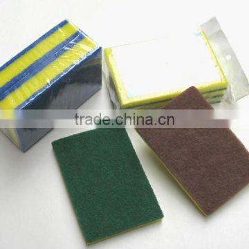 Fiber Scouring Pads in polybag