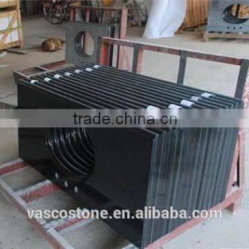 high quality black galaxy vanity top/ countertop/bar top/island top