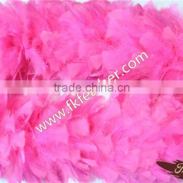 Wholesale Pink Flat Fashion Large Fluffy Feather Boa For Wedding Supplies photo-4