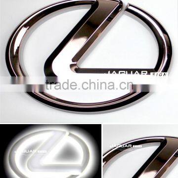 Custom Made New Style Metal Effect ABS Logo Car Emblem Badges