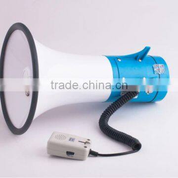 Full ABS body XB-20SB 50W megaphone with extra microphone and bracket for wholesale and OEM Service