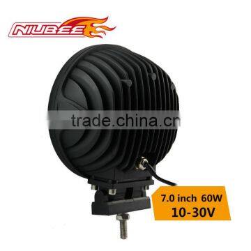 Round Shape Car Led Work Light 60w 12v photo-3
