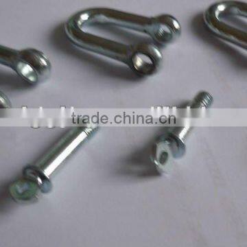 Manufacturer Price Galvanized European Type Dee Drop Forged D Shackle 4-25mm in China Rigging Hardware photo-2