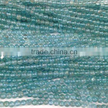 Wholesale Natural Apatite Round Beads stone