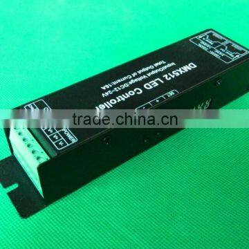 Output power: 12V: <144W, 24V: <288W DMX512 Controller