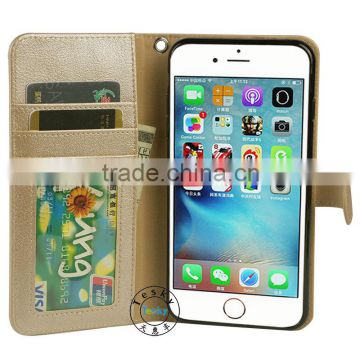 for iphone 7 case wallet leather , wholesale newest pu phone case for iphone 7