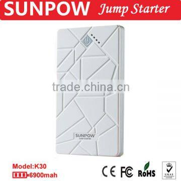 SUNPOW Jump Starter 6,900mAh Mini Booster Super Power Bank Portable 12v Mini Snap on Jump Starter Battery Charger photo-6