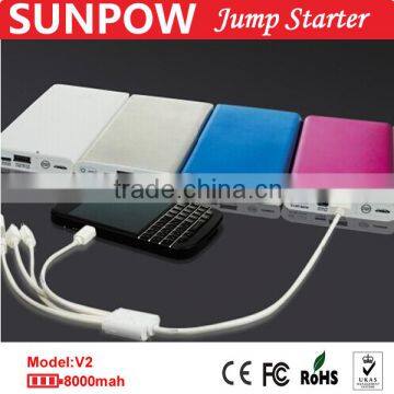 SUNPOW car parts accessories multi-function jump starter smart power bank