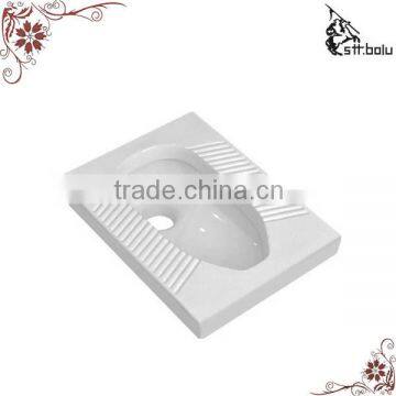 Ceramic eastern sq.pan white fix urinal ceramic squatting pan