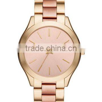 Women's Slim Runway Two-Tone Stainless Steel Bracelet Watch