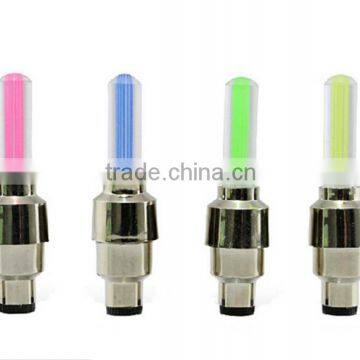 2 PCS Colorful LED Flash Tyre Wheel Valve Cap Light for Car Bike Bicycle Motorbicycle Wheel photo-4