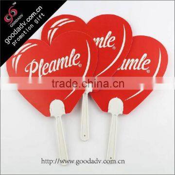 new products for 2015 summer high quality with low price PP fan for promotion