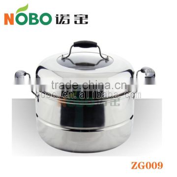 Multi use stainless steel3 layers cooking steamer pot with high quality