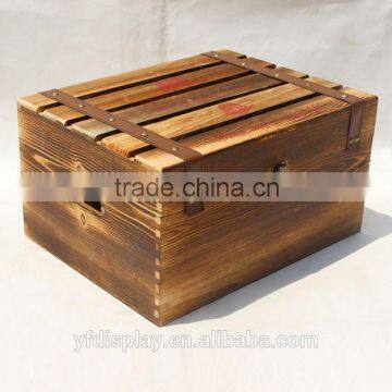 High Glossy Lxury Wooden Pine Red Wine Box