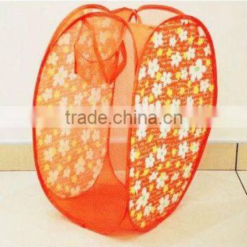 2013 Yiwu Wholesale Mesh Laundry Basket