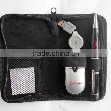 New Business Gift Universal Usb Travel Kit With Mini Mouse USB Pen photo-5