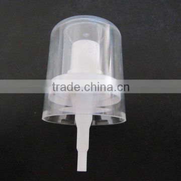 cosmetic packaging aluminium crimp on pump