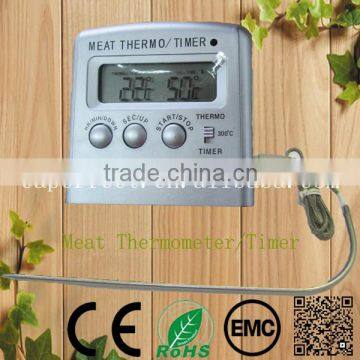 Hangzhou meat cooking thermometer and timer with probe