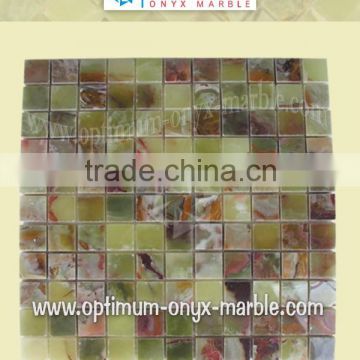 GREEN ONYX MOSAIC TILE - 012