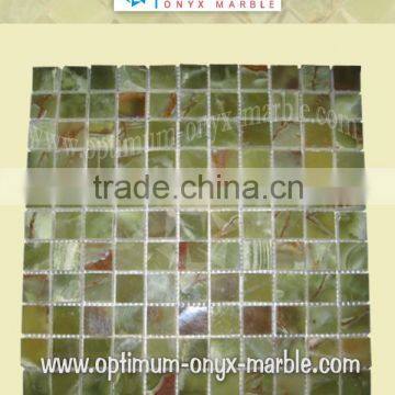 GREEN ONYX MOSAIC TILE - 017 photo-5