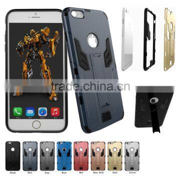 Hybrid shockproof TPU Mobile Phone Case For Apple iphone 6s 6 Plus