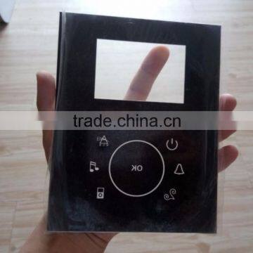 Touch Panel Lamp lighting Remote control Switch Wall glass Black White Panel Switch Wall glass