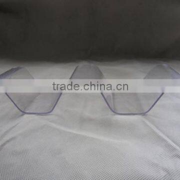 Polycarbonate Hollow Glass Sheet 100% Virgin PC Raw Material UV Resistance Coating Cheap Price Roofing