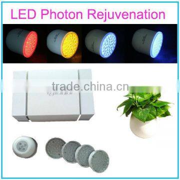 4 Colors Photon Led Skin Rejuvenation Machine with Changeable LED Heads