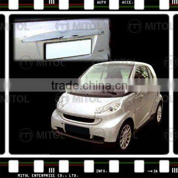 For Smart Fortwo Chrome Rear Trunk Lid Cover Rim Frame