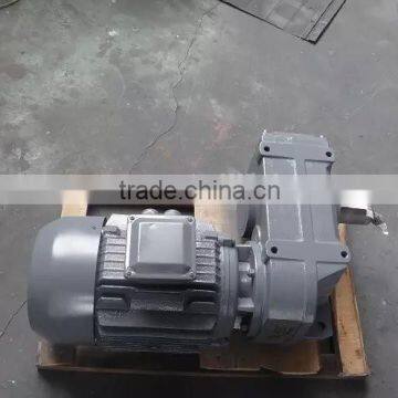 F77 FAF77 Ratio of 4.30 ~ 281.71 gear box motor helical gears hardened tooth surface modular one-piece gear speed reducer