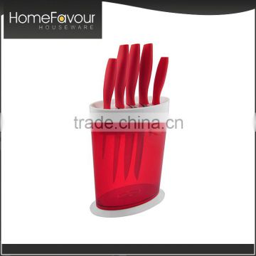 Top Chinese Factory Promotional Plastic Kitchen Knife Block