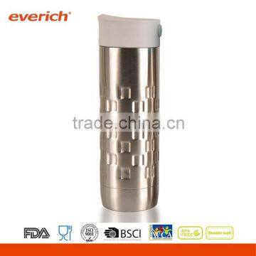 Everich Double Wall Insulation S/S 18/8 One Touch Open Lid Stainless Vacuum Flask photo-2