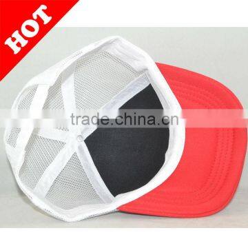 5 Panel Trucker Mesh Baseball Cap(red) photo-5