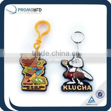 Wholesale Cheap 2D Custom Soft Pvc Rubber Keychain