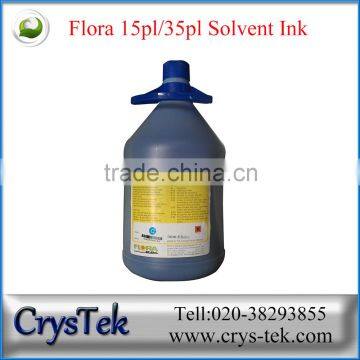 CRYSTEK Guangzhou Original Flora solvent ink for Spectra polaris 512 15pl / 35pl head