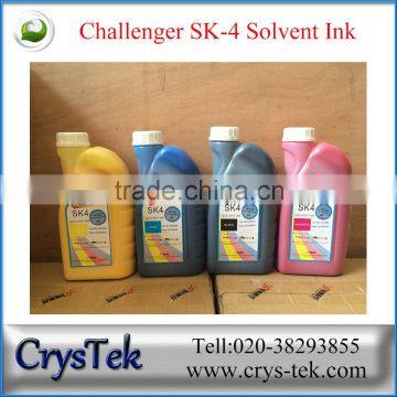 100% original Challenger ink sk4 solvent ink for spt print head