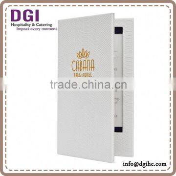 Lighter Hotel Menu Printing / Good Menu Design Ideas / Factory Price Leather Cover photo-3