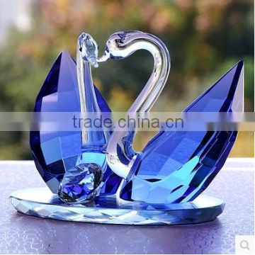 crystal craft beautiful crystal swan