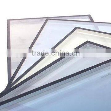 double pane tempered insulated glass with 3C&ISO9001 certificate