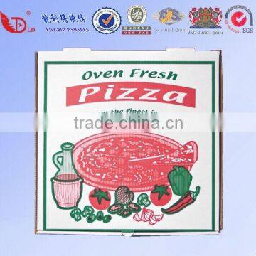 Window Pizza Boxes With Logo Custom Corrugated Paper Pizza Box Wholesale photo-4