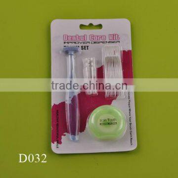 Dental floss pick set