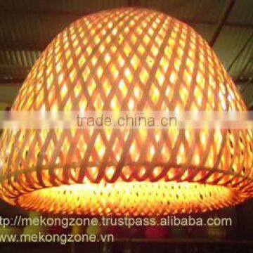 Bamboo lamp shade