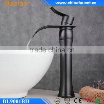 Beelee BL9001BH Single Handle Brass Material Bathroom Tall Basin Faucet With Oil Rubbed Bronze Finish photo-2