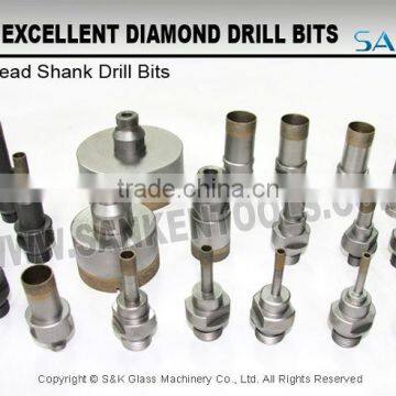 High-Quality Screw Thread Shank Diamond Drill Bits