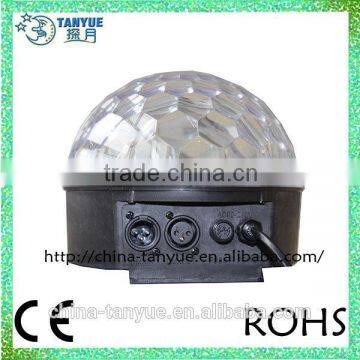 LED 6PCS*3W RGB crystal ball light KTV effect light