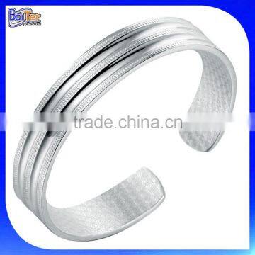 Custom Women Adjustable Cuff Bangle In 925 Sterling Silver Cuff Bracelet/Solid 925 Sterling Silver Bangle Bracelets Wholesale photo-4