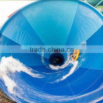 China Factory Water Amusement Fiberglass Trumpet Slide