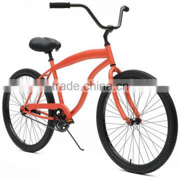 26 single speed 6 speeds inner speeds men womn lady beach cruiser bike KB-BC-Z41